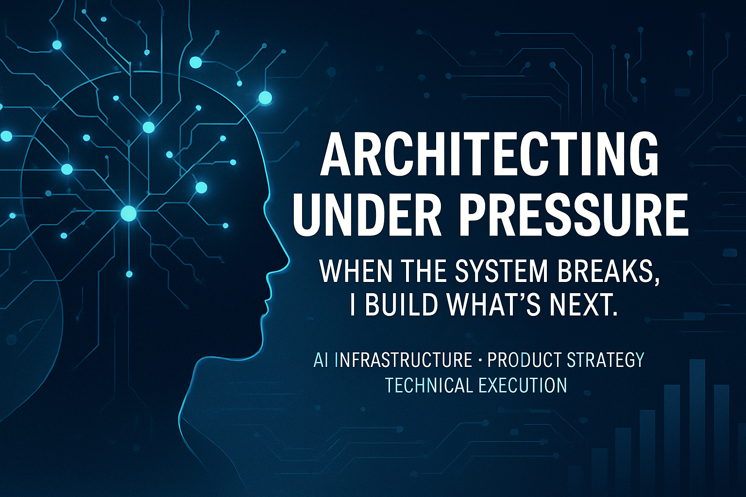 Architecting under pressure — Systems, AI, and Product Strategy
